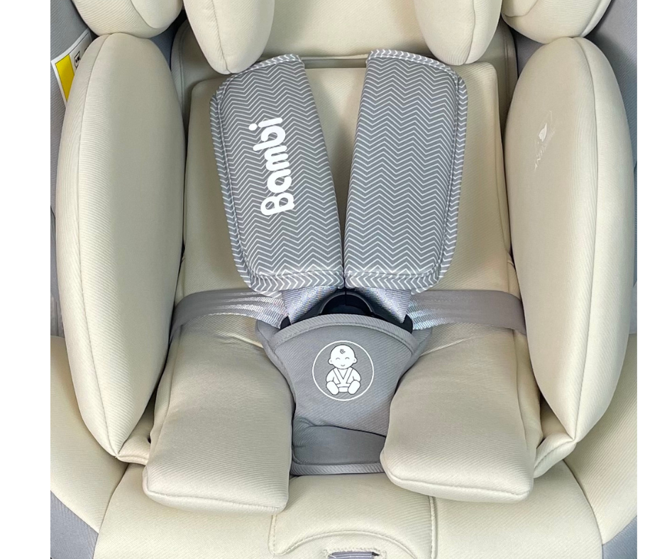 Đệm sơ sinh ghế ô tô trẻ em - Màu Be