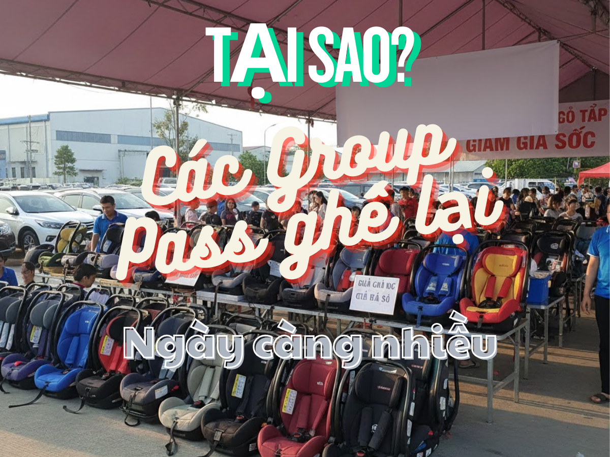 Tại sao các group “pass ghế an toàn” ngày càng nhiều?